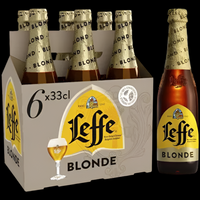 X6 Bière Leffe 33cl ⭐⭐⭐⭐⭐